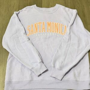 Hollister Light Purple Crewneck